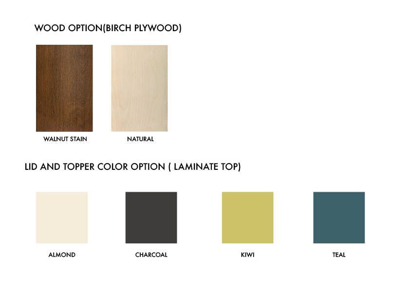 Kubo modular box lid