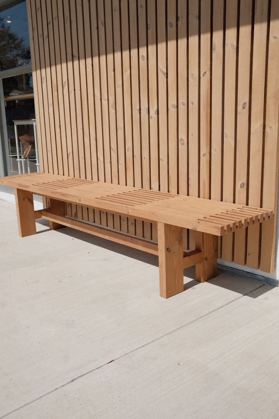 Outdoor Bench for Neat Coffee