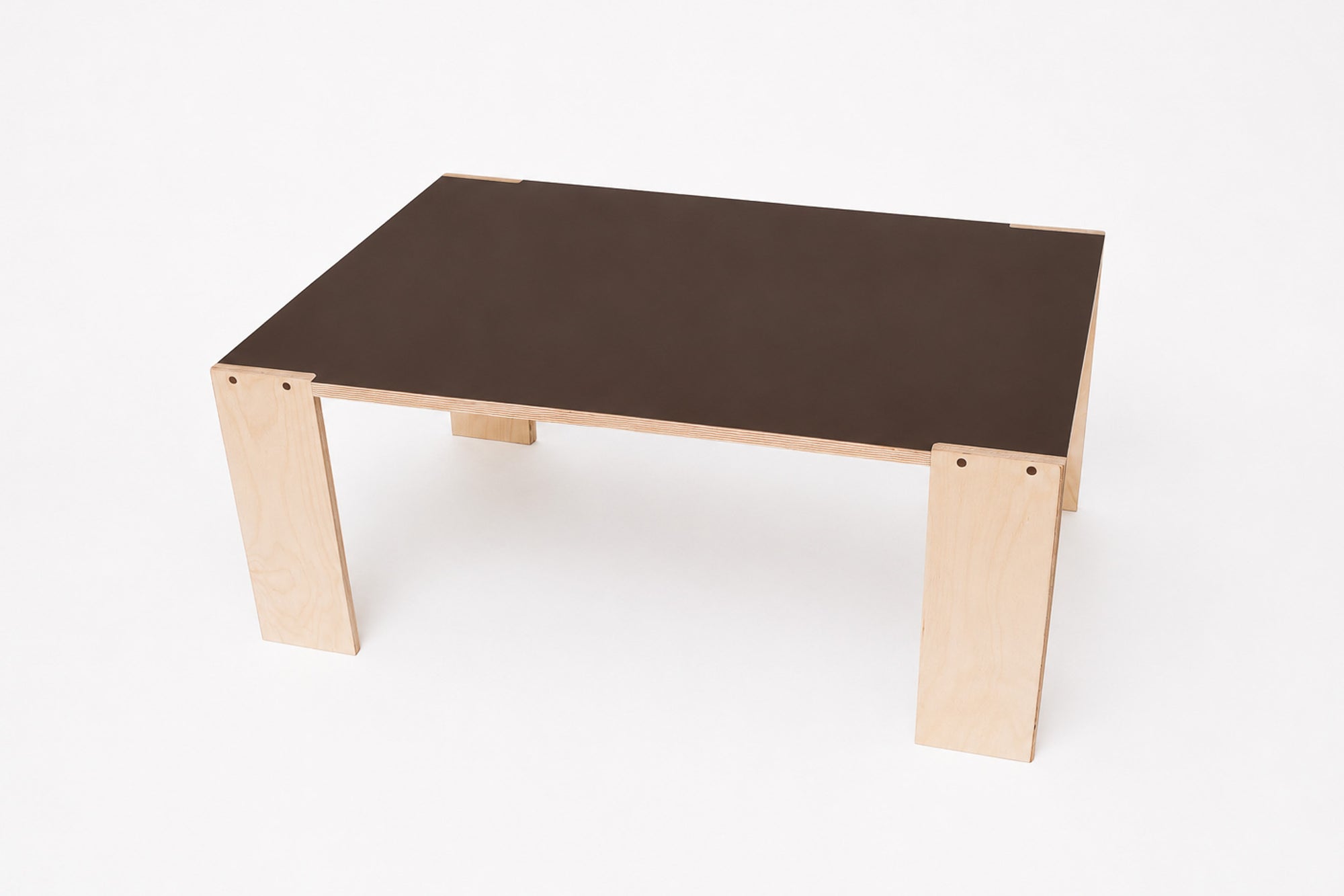 BENTO Coffee Table - Formica laminate top, minimalist Japandi design