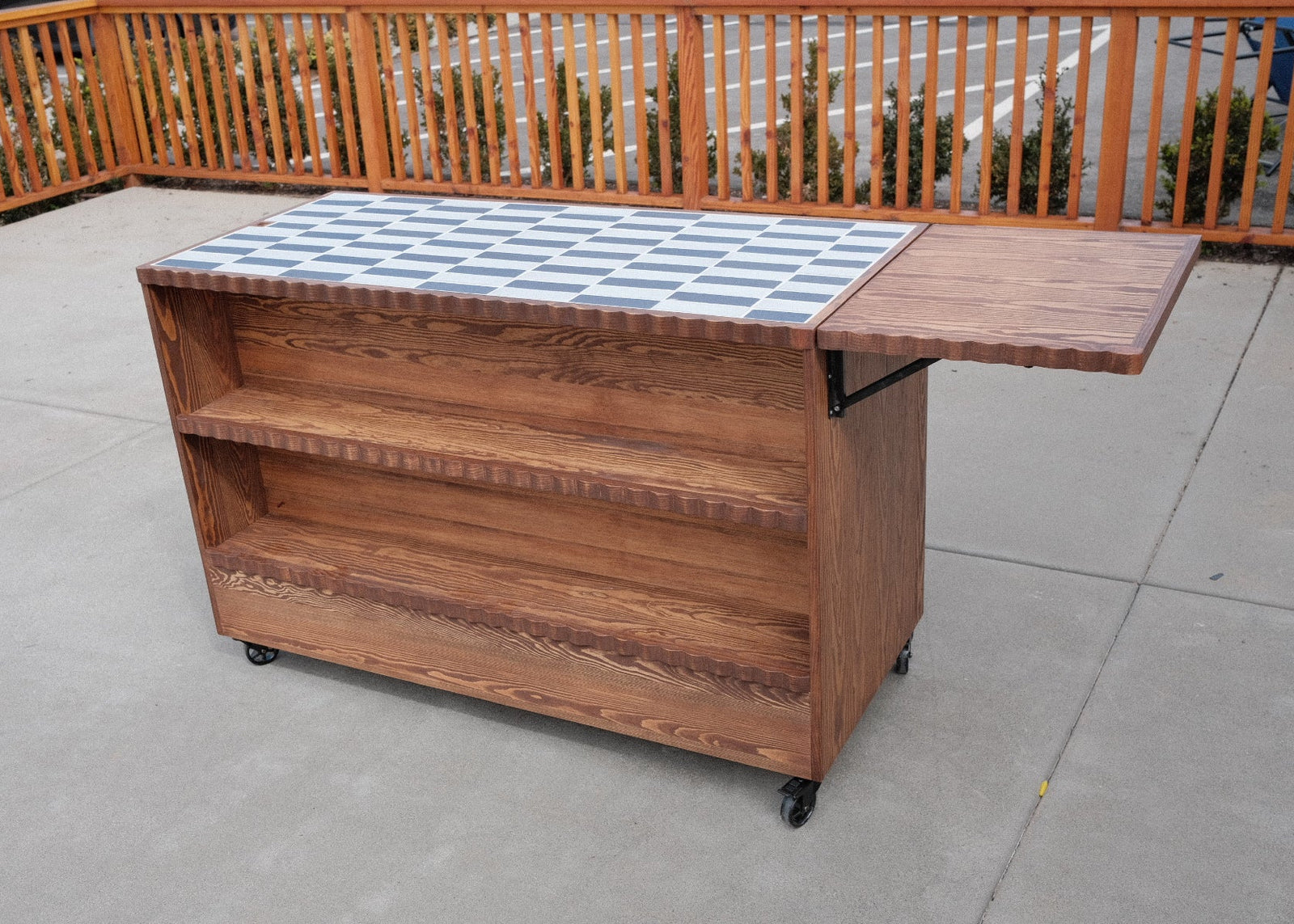 Ceramic-Top Cash Counter for Always Hungry Grocery. - 2