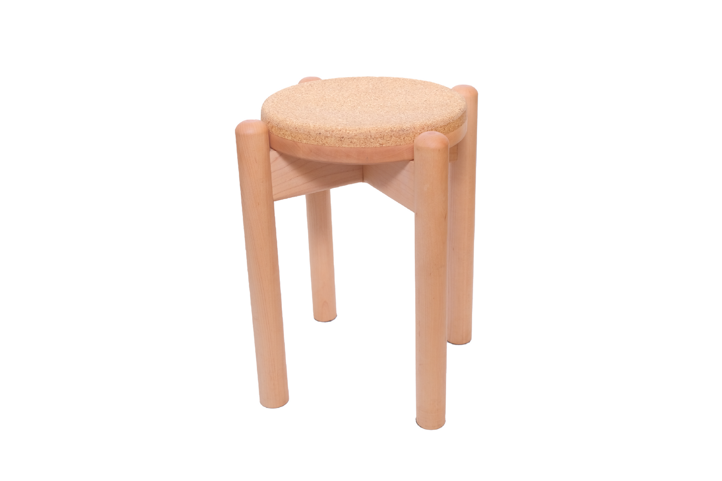 Cork top stool