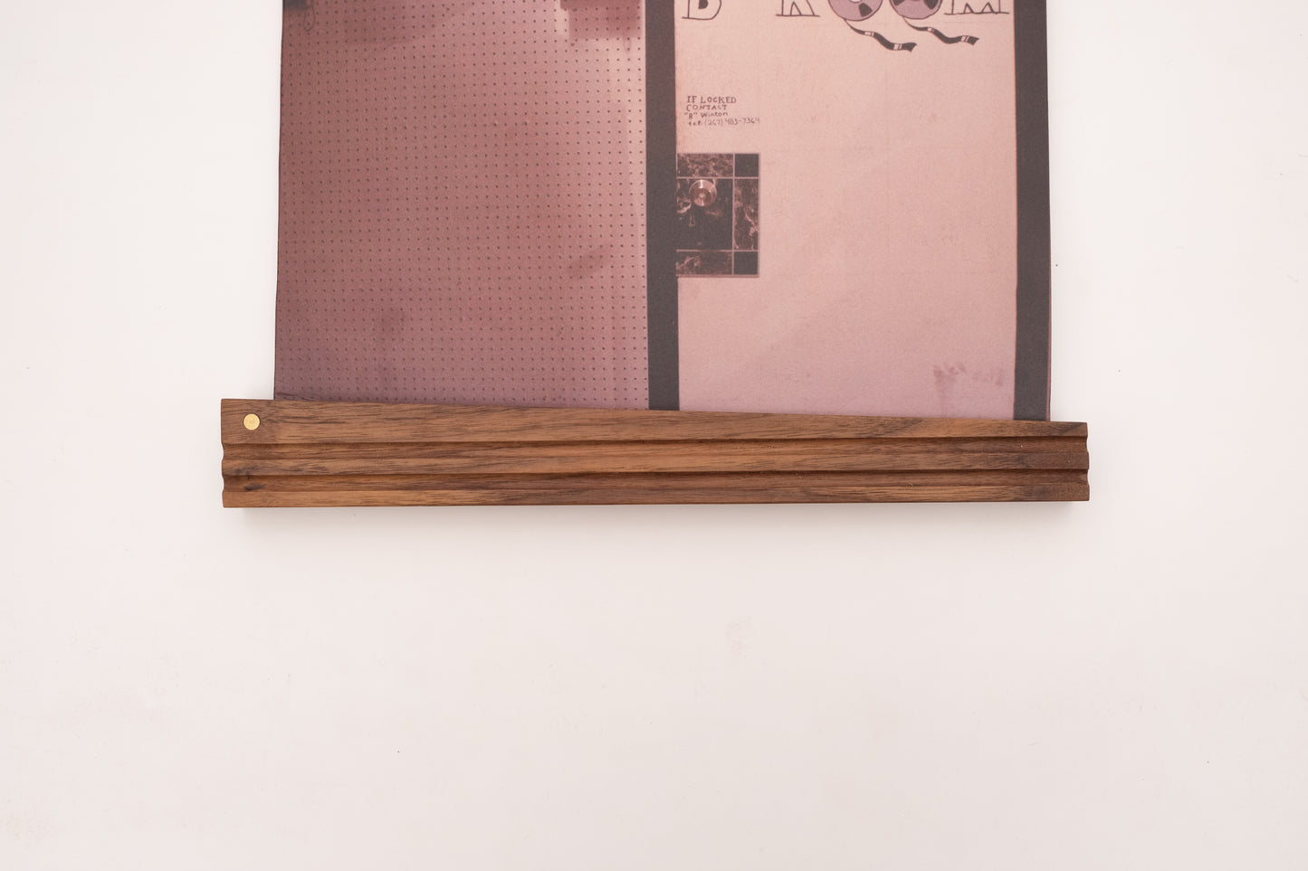 Vinyl Records display shelf