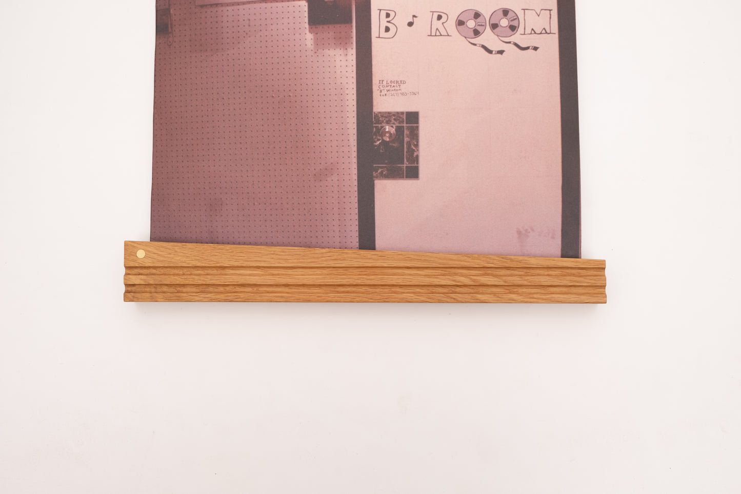 Vinyl Records display shelf