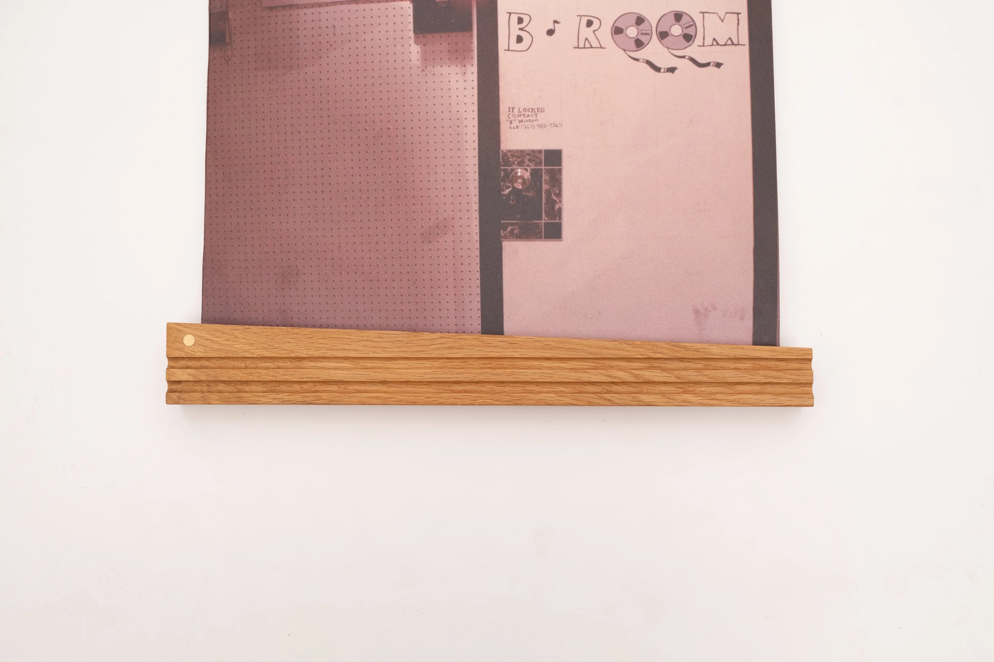 Vinyl Records display shelf