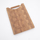 White oak end-grain cutting board