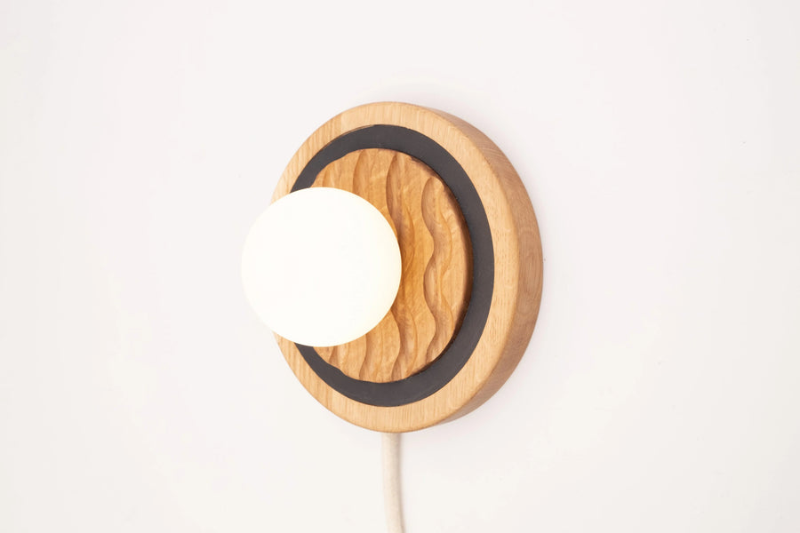 Eddy LED Plug In Wall Sconce