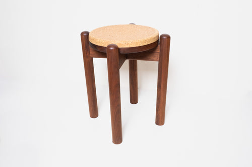 Cork top stool