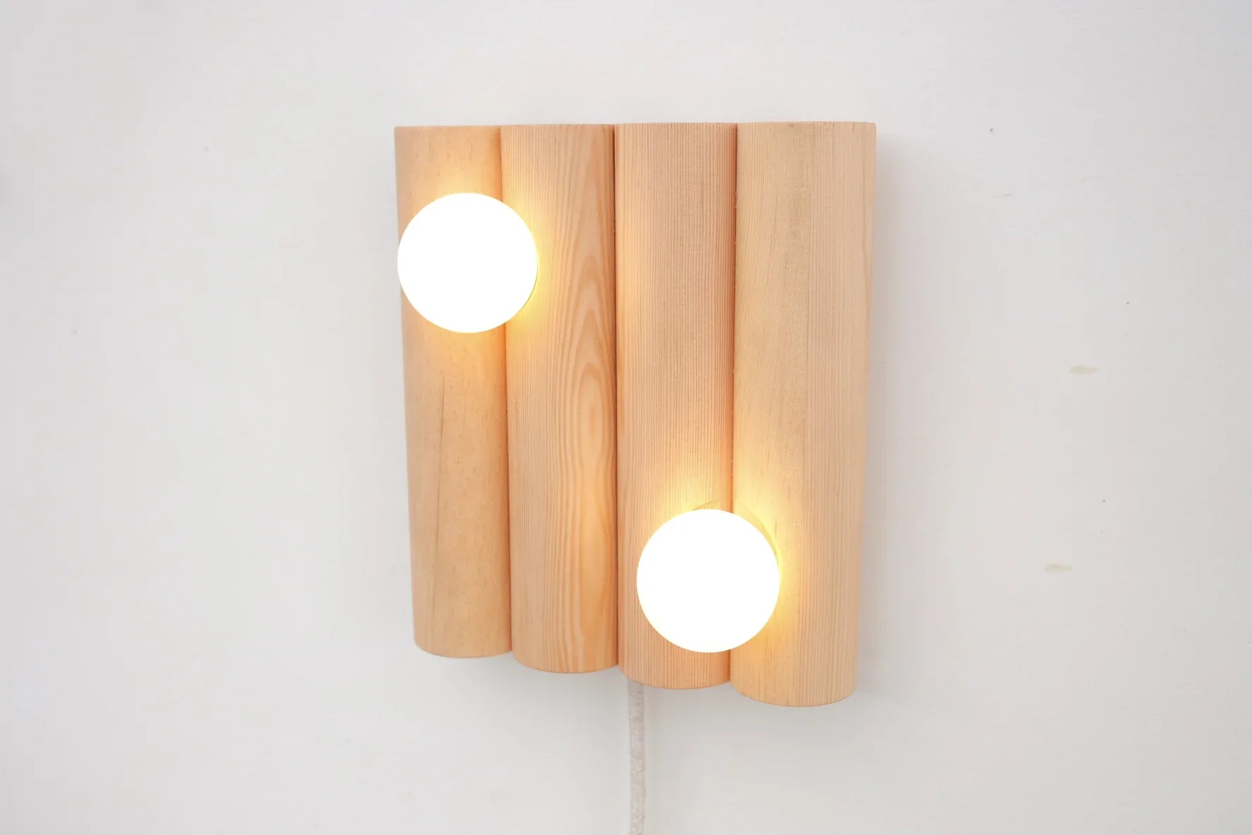 Pillar Plug-In Wall Sconce