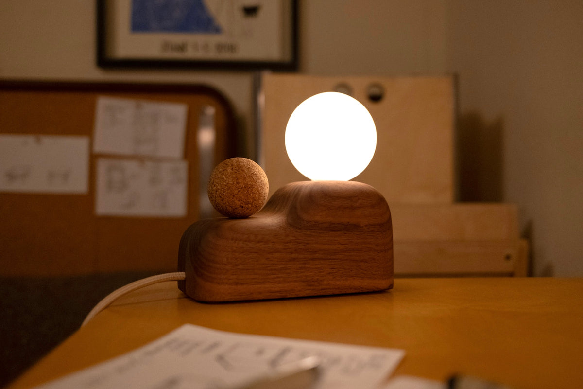 Cerro lamp in modern minimalist bedroom lifestyle