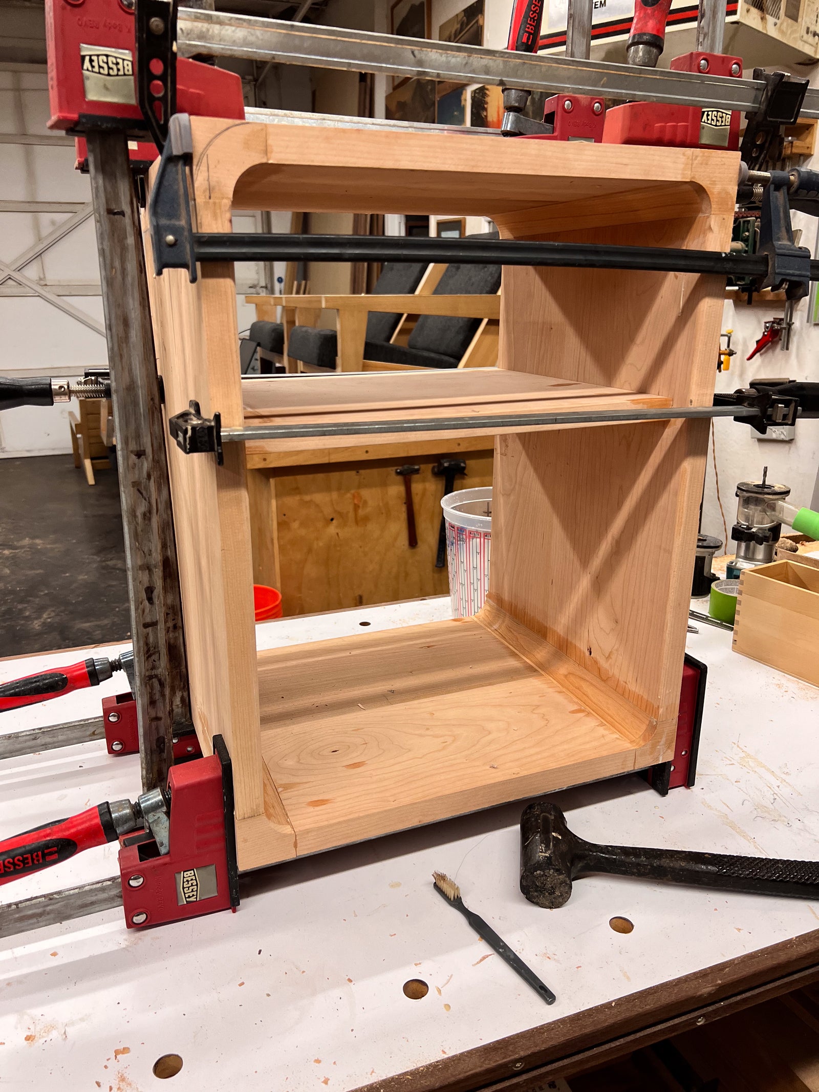 Custom Cherry Nightstand - 3