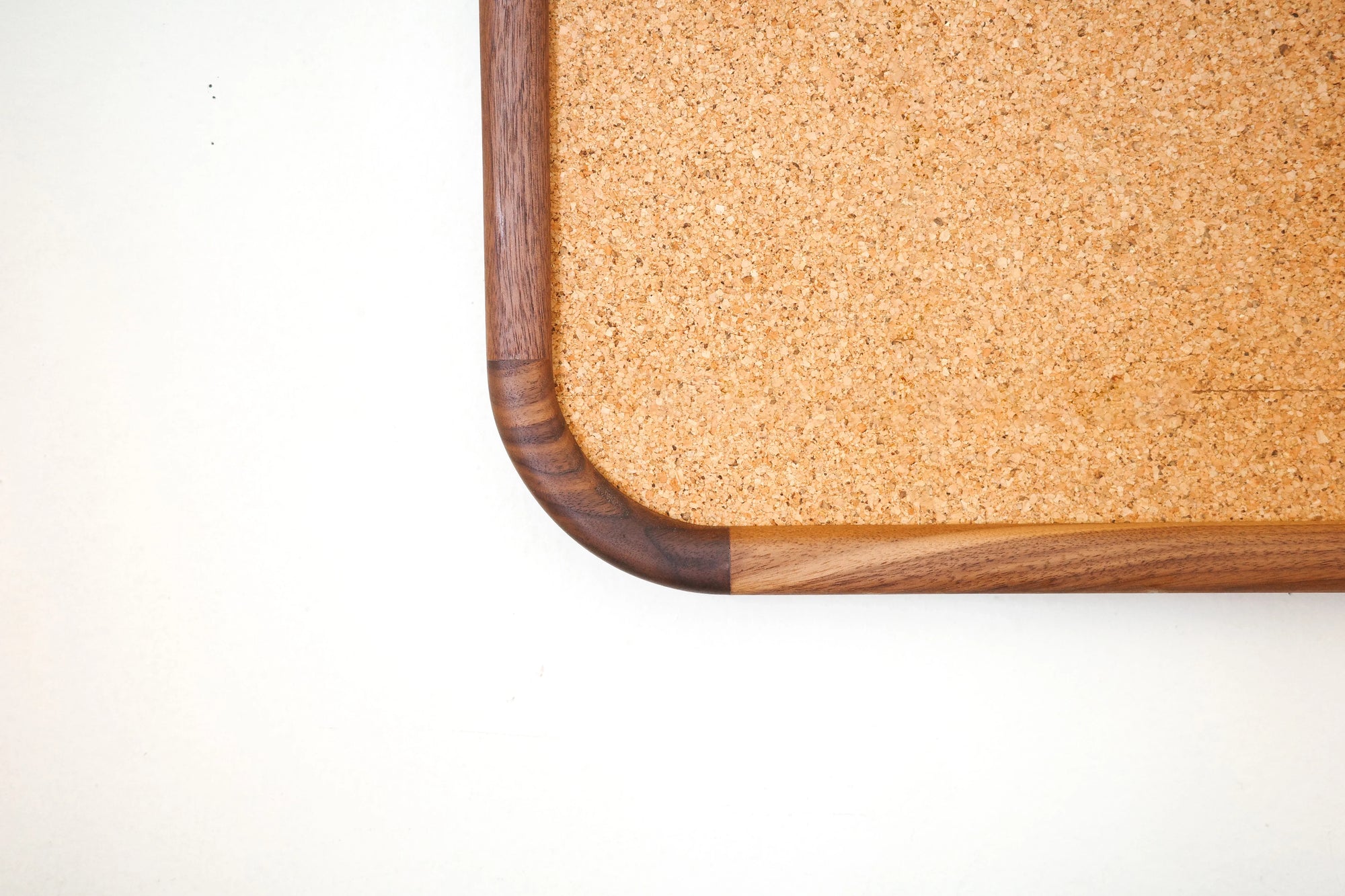 Walnut pin board