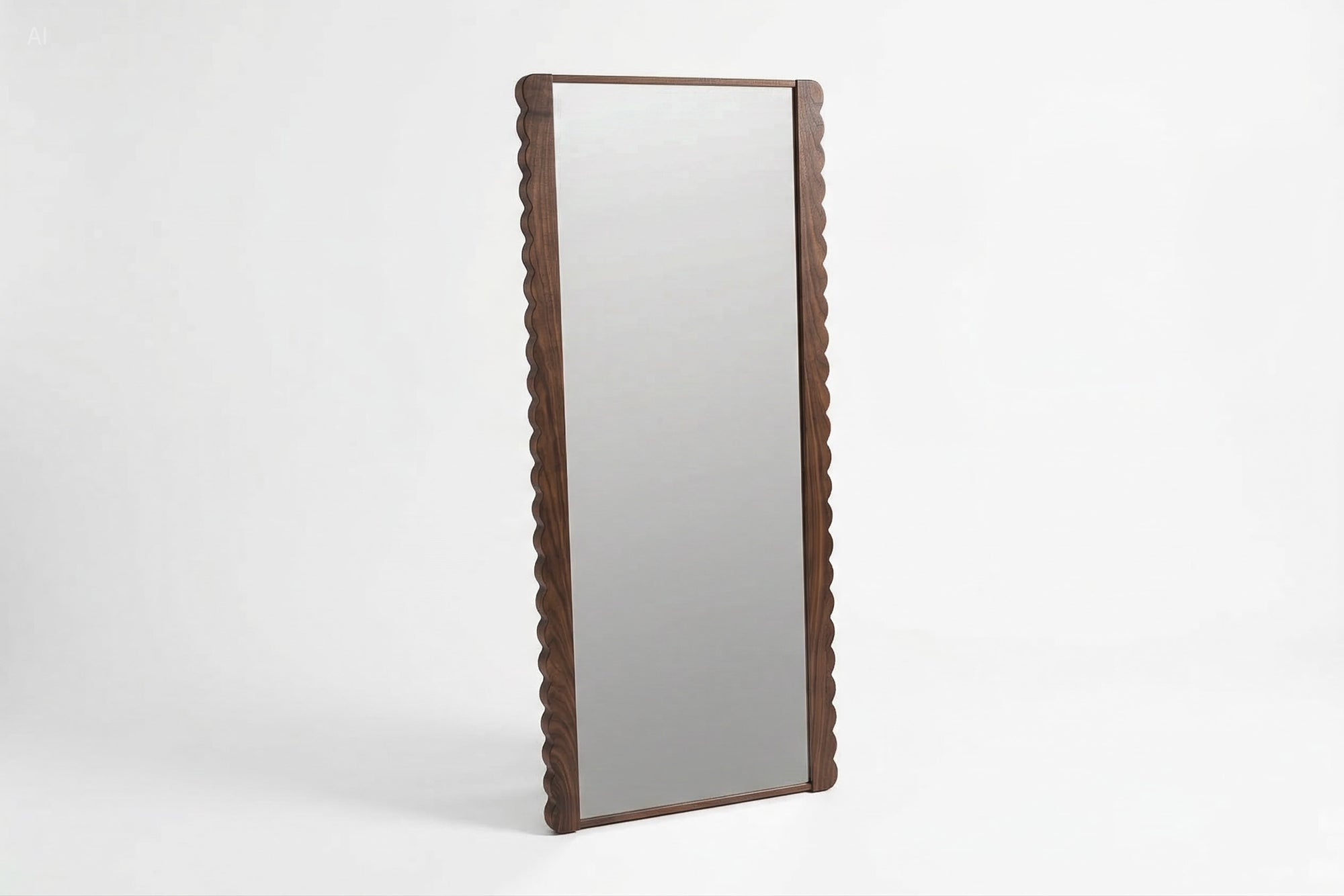 Scallop Frame Mirror