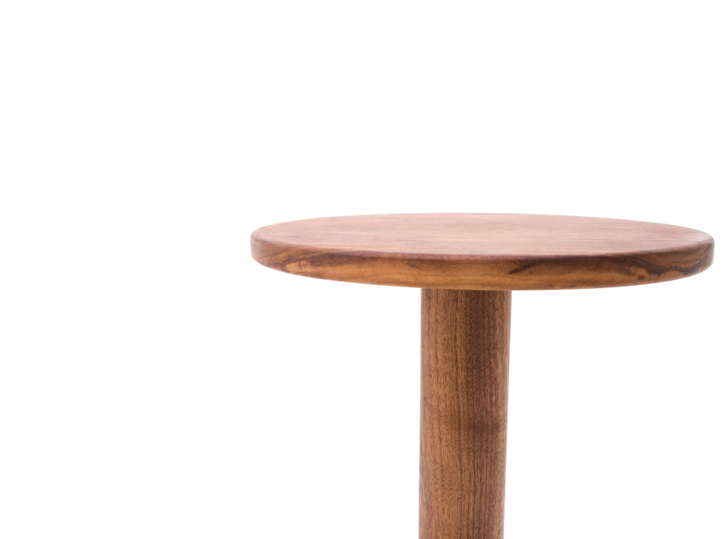 Walnut side table