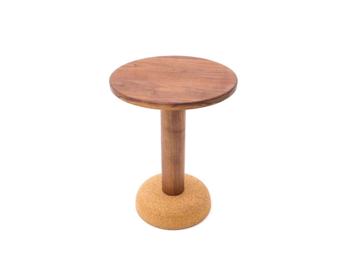 Walnut side table