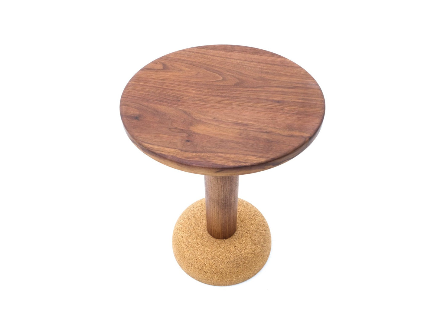 Walnut side table