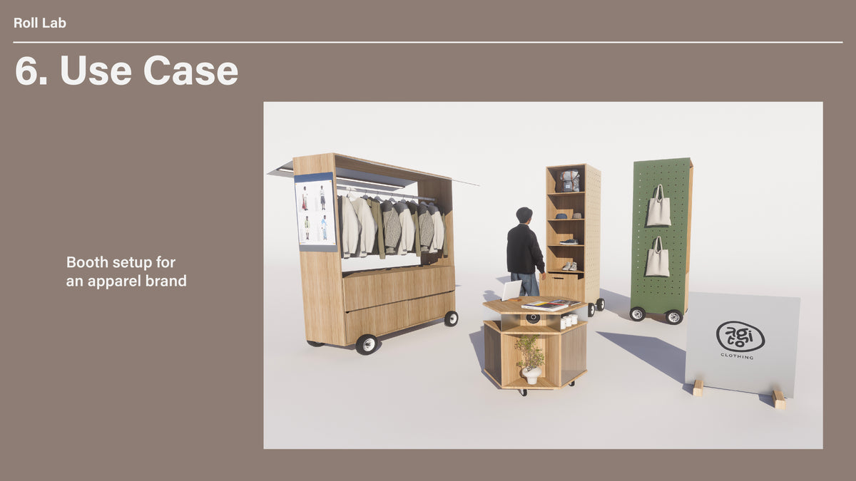 Roll Lab — Modular Retail System
