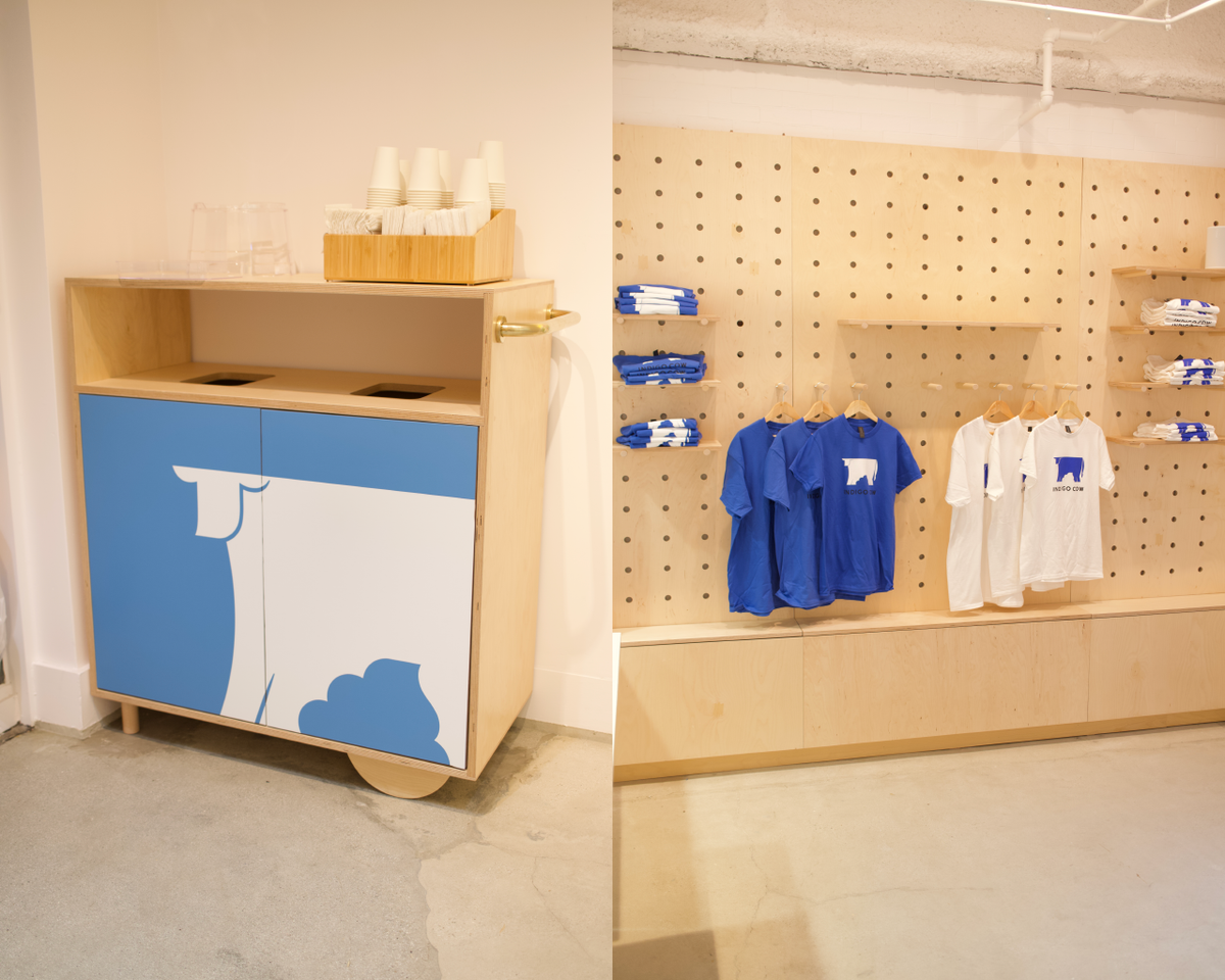Pegboard for Indigo Cow